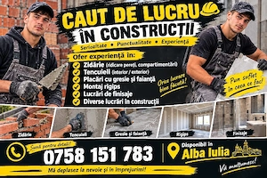 caut de lucru