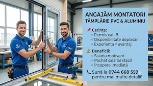 MONTATORI tamplarie termopan si aluminiu