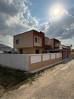 Vila P+1, 4 camere, placa beton,proiect Mediteranean,Valu lui Traian - imagine 4