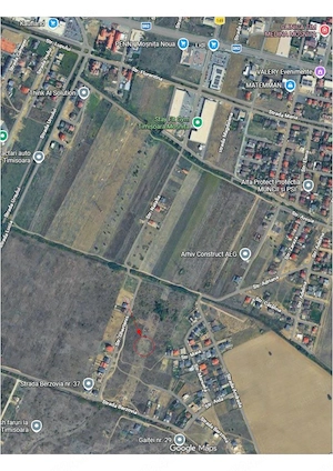 Proprietar, Vând teren servicii+locuinte 593 mp Moșnița Nouă, în spate la FunShop Park