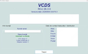 Diagnoza vag vcds hex v2 atmega 162 cu soft 26.9 EN/RO din SEPTEMBRIE 2026 - imagine 6