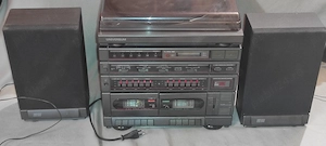 vand combina audio vintage UNIVERSUM VTCF 1099 compusa din Dublu deck Egalizator Radio   tuner Picup