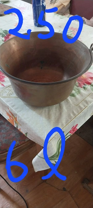 ceaun vechi din cupru