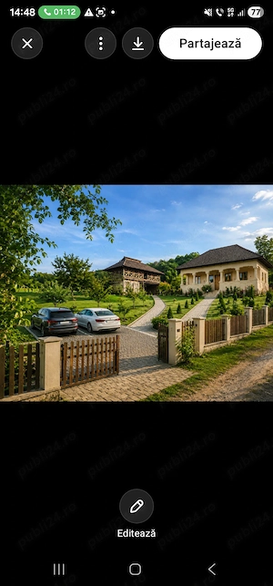 Vand casa cu  curte  livada si teren arabil.2100mt com pausesti otasau valcea - imagine 7