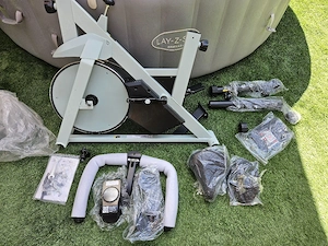 Bicicletă fitness PitPat S1 indoor, Bluetooth, rezistență reglabilă