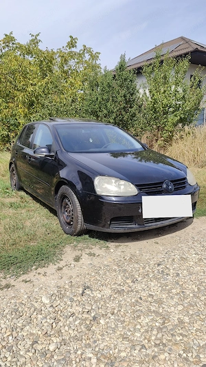 VW Golf 5 1.9 TDI BKC 105 CP, AC rece, trapă, cârlig, proiect