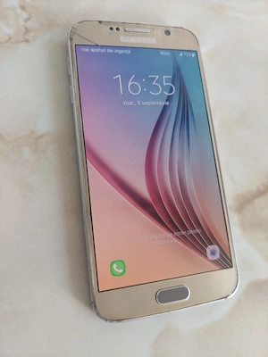 [S6] Vând Samsung Galaxy S6 Gold [perfect funcțional] [poze reale]