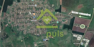 🗺️ Teren rezidențial / servicii, 1.407 mp – Sânandrei ✨ - imagine 6