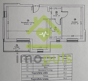 🏡 Apartament 2 camere, mobilat și utilat, etaj 1 – Giroc ✨ - imagine 8
