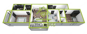  Apartament 3 camere, garaj – zona Dâmbovița / Nora, Timișoara ✨ - imagine 12
