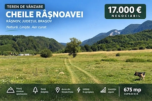 Teren 675 mp în Cheile Râșnoavei   Râșnov | Peisaj montan | Proprietar - imagine 2
