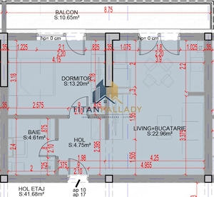 2 Camere STUDIO, 62 MP, Finalizat, Acte Gata, Mutare Rapidă, Pallady - imagine 8