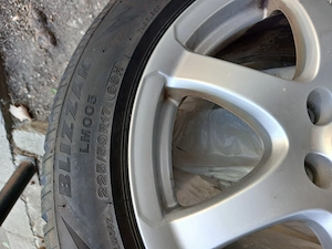Vand 4 jante plus cauciucuri de iarna pt bmw! - imagine 3