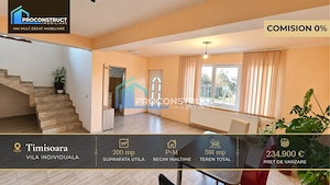 Vila Moderna | 6 Camere | Zona Ronat | Teren 591 | 234.900 EUR