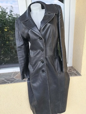 Trenci damă din piele naturală,  Vera Pelle (38 40)