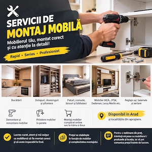 Montaj mobilă