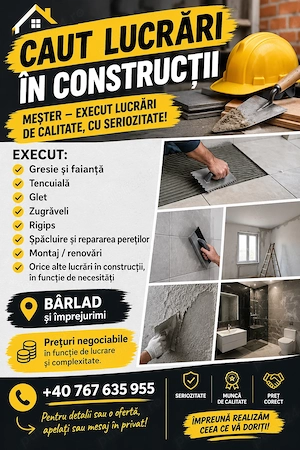 Lucrări Construcții 