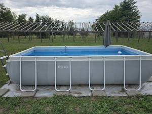 Piscina cu cadru metalic Intex Prism 488 x244