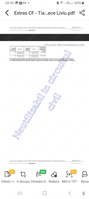 12.3 Ha terenuri PREMIUM pt camp Fotovoltaic proprietar unic acte la zi pozitionare ok seriozitate  - imagine 15