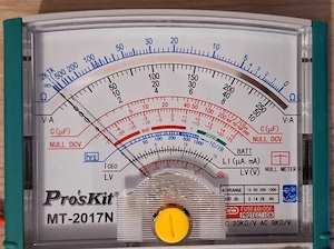 Multimetru analogic Pro'sKit MT-2017N