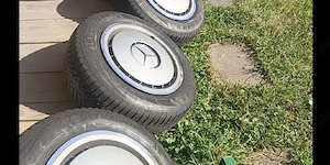 mercedes w124 roti originale, prezoane si capace  vehicul istoric  - imagine 3