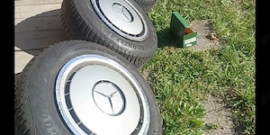 mercedes w124 roti originale, prezoane si capace  vehicul istoric  - imagine 2