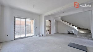 Duplex de vanzare, 4 camere despartit prin garaj - toate utilitatile Mosnita - imagine 5