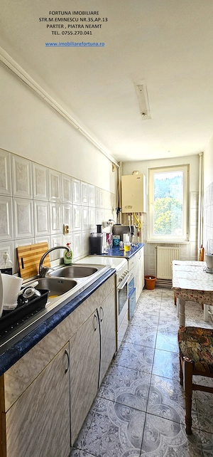 Apartament 3 camere- zona Centrala, etaj 3, lift, boxa - imagine 4