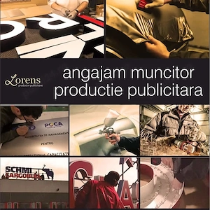 Angajăm Tehnician Producție Publicitară   Iași