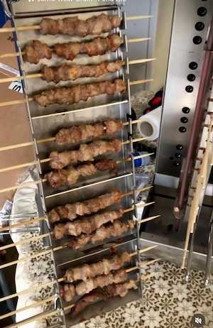Grill vertical electric profesional 