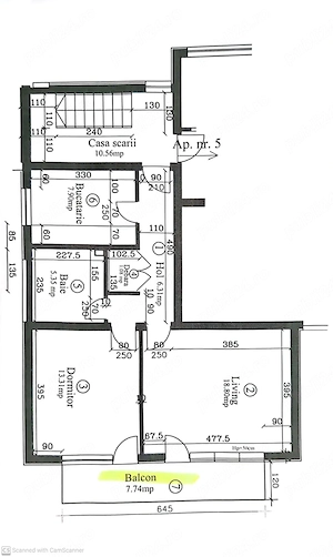 Apartament 2 camere decomandate, Borhanci   parcare inclusă - imagine 9