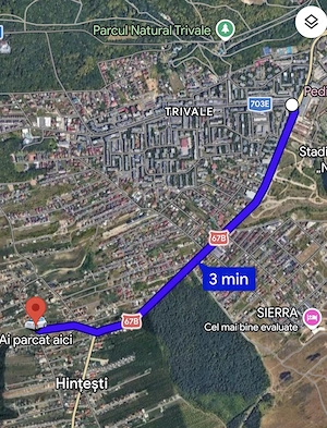 Vând teren intravilan strada Olteni platou Trivale 2,5km până în centru - imagine 7