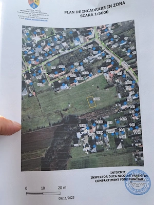 Vând teren intravilan strada Olteni platou Trivale 2,5km până în centru - imagine 6