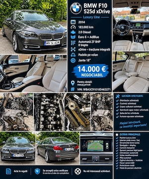 BMW F10 525d xDrive Luxury