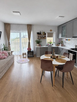 APARTAMENT MODERN CU 2 CAMERE, 63,3 MP, MOBILAT-UTILAT, SANCRAIU DE MURES