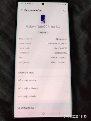 Samsung Note 20 Ultra 5G - imagine 2