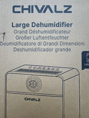 Dezumidificator Chivalz DH2088 2 L, 240 W, nou