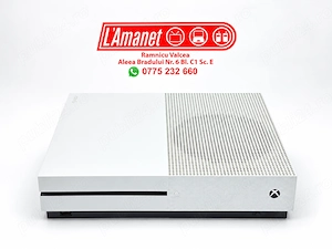 Consola Gaming XBox One S White 1 TB HDD 1 Maneta Stare Buna Model 1681