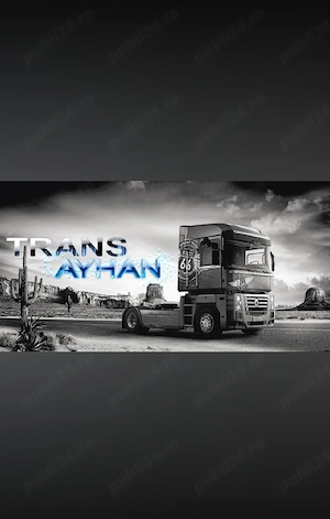 Vând firma transport 