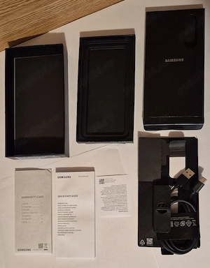 Cutia nouă originală telefon Samsung Galaxy S24 + cablu usb  - imagine 3
