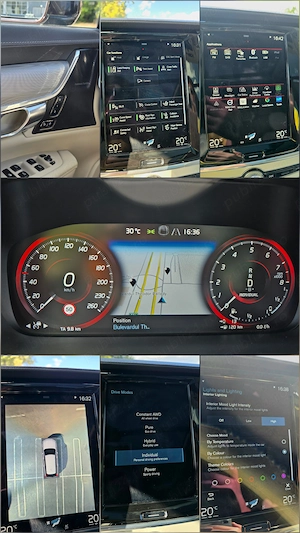 Volvo V90 T8 AWD Hibrid - Plug in - Harman Kardon - Camere 360  - imagine 8