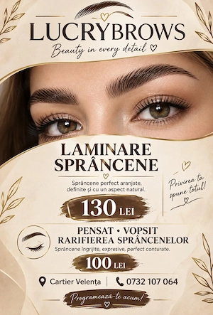 Pensat   Vopsit   Laminare Sprâncene | Sprâncene Perfect Definite