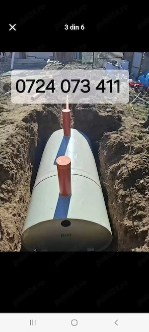 vând și montez fose septice ecologice 
