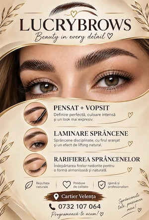 Lucry Brows : Frumusețea stă în detalii! 