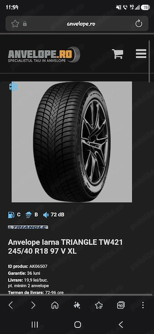 Anvelope iarna  Triangle TW421 245/40/R18