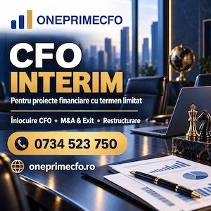 CFO Interim | Înlocuire CFO, M&A, Exit și Restructurare