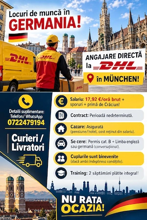 Germania - DHL - Curieri !  ! 