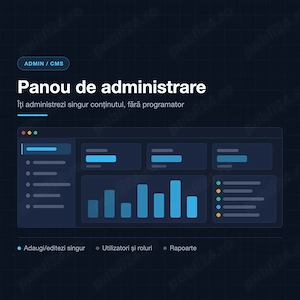 Creare site-uri web de prezentare, magazine online, administrare CMS - imagine 3