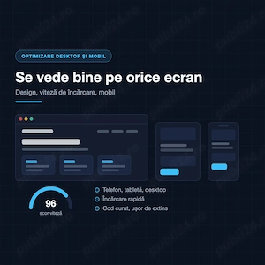 Creare site-uri web de prezentare, magazine online, administrare CMS - imagine 4