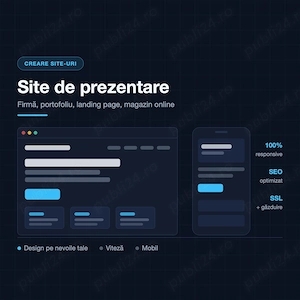 Creare site-uri web de prezentare, magazine online, administrare CMS - imagine 5